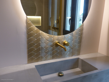 Rénovation complète d'une salle de bain à Vendargues
